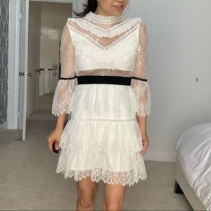 White lace dress. Never worn!